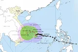 Bão số 15 giật cấp 14, vùng biển miền Trung biển động dữ dội
