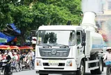 Hà Nội thí điểm công nghệ phun sương giảm bụi, kiểm soát ô nhiễm không khí