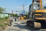 Đồng Tháp: Tiến hành sửa chữa đường tỉnh 873 ở phường Sơn Qui