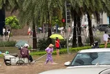 Nhiều tuyến phố Hà Nội ngập sâu sau mưa lớn, loạt dịch vụ “ăn theo” kiếm cả triệu đồng