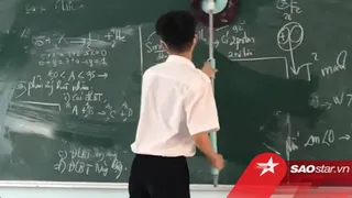 Phải trực nhật mà không muốn tốn công sức, nam sinh có chiêu mới cực dễ dàng khiến ai nấy đều 'chào thua'