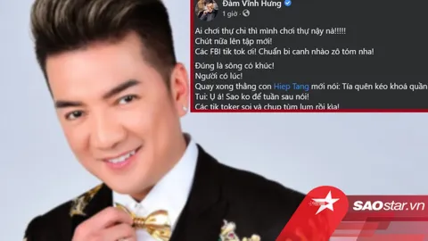 Đàm Vĩnh Hưng bắt trend Tiktok vô cùng 'chanh xả', nhưng dính ngay sự cố quên kéo khoá quần!