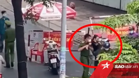 'Chị đại quận 4' lại tiếp tục gào thét chống đối khi bị 'bế' lên phường do vi phạm quy định phòng dịch