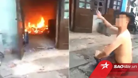 Clip: Thanh niên 'hóa vàng' luôn căn nhà thật cho người bố quá cố: 'Em đã nghiên cứu cả đêm qua rồi'