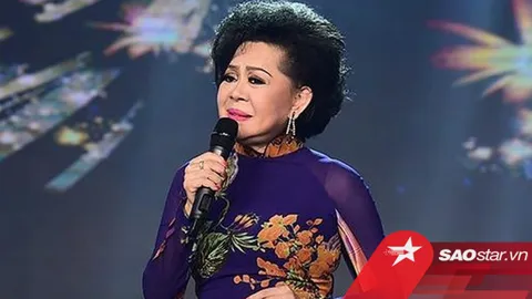 Danh ca Giao Linh bật khóc, hát tiễn biệt trong tang lễ của chồng