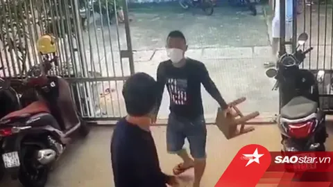 Clip: Con gái vay tiền, cha bị nam thanh niên đến đuổi đánh đòi nợ