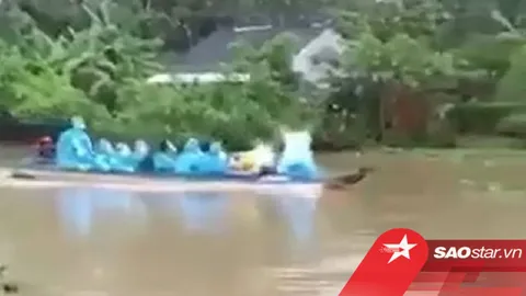 Đưa F0 miền Tây đi cách ly mà như rước dâu, netizen còn tưởng dự đám cưới mặc đồng phục