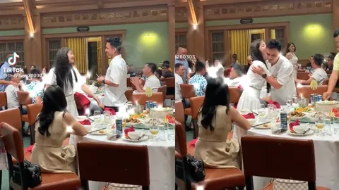 Rộ clip Hồng Đăng thoải mái ôm khán giả nữ trong một buổi tiệc cùng hội bạn