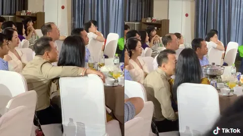 Thêm khoảnh khắc shark Bình tình tứ bên Phương Oanh suốt buổi tiệc, giới thiệu bạn gái trong sự hò reo