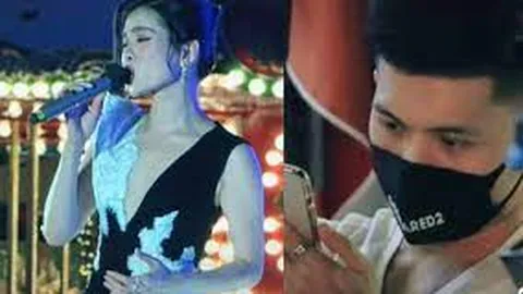 Lâm Bảo Châu mải mê bấm điện thoại lúc Lệ Quyên đang diễn, dân mạng tranh cãi dữ dội