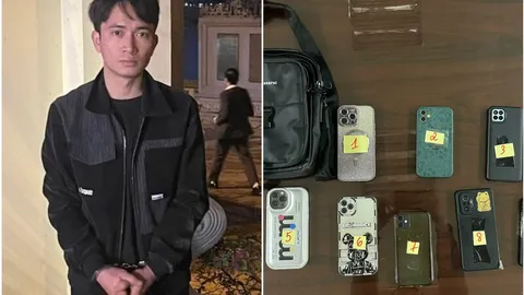 Thanh niên đi lễ chùa đầu năm nhưng nổi lòng tham rồi trộm liên tiếp 9 chiếc điện thoại nơi cổng chùa
