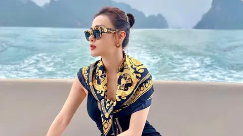 Diễn viên Phương Oanh khoe đường cong, Shark Bình khen ngợi: 'Xinh và ngon hẳn'