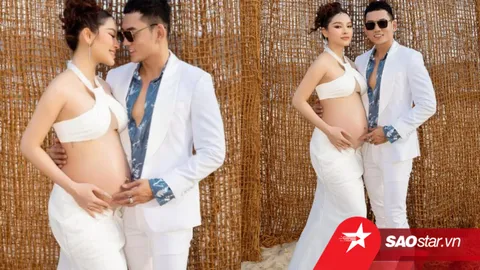 Lý Bình lên tiếng bảo vệ Phương Trinh Jolie giữa tranh cãi chiếc váy hở bạo ở cuối thai kỳ