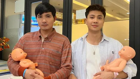 Hậu trường 'cảm lạnh' của Thanh Sơn - Quang Sự trong Gia Đình Mình Vui Bất Thình Lình