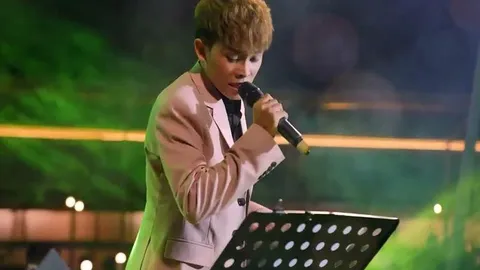 Đang hát mà quên lời, Hồ Văn Cường xử lý ra sao?