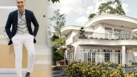 Bà xã Mạnh Trường hé lộ một góc biệt thự với view 'khủng'