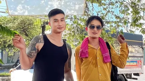 Doãn Quốc Đam - Duy Hưng gây sốt với tạo hình lạ hoắc trong phim mới