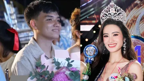 Bị hỏi thẳng chuyện bỏ bạn trai sau cuộc thi, Tân Hoa hậu Ý Nhi nói gì?