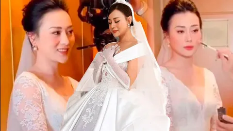 Phương Oanh làm người mẫu áo cưới: Đã sẵn sàng trở thành cô dâu trong tương lai?