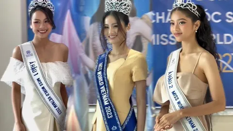 Khoảnh khắc hiếm hoi nhan sắc Hoa hậu Ý Nhi bị 'át vía' bởi Đào Hiền, Minh Kiên