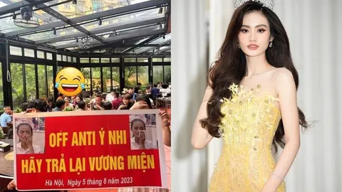 Anti-fan Hoa hậu Ý Nhi bị tố gây rối trật tự, làm phiền nhiều khách tại quán ăn
