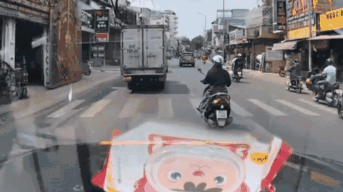 Đoạn clip hút 1,3 triệu lượt xem bởi văn hóa đẹp của những người tham giao thông