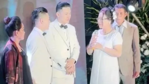 Hà Trí Quang, Thanh Đoàn rưng rưng trước lời nhắn nhủ của bố mẹ trong đám cưới