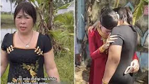 Người mẹ một mực khẳng định 'không khóc' khi con gái đi lấy chồng và cái kết