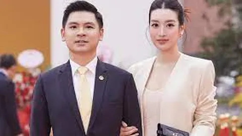 Đỗ Mỹ Linh sánh đôi bên cạnh chồng hậu sinh nở, toả ngời ngời khí chất 'phu nhân hào môn'