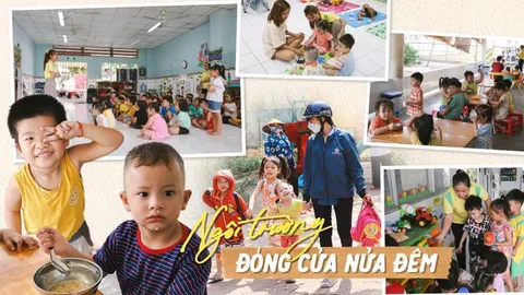 Độc lạ ngôi trường mở cửa khi trời chưa sáng, đóng cửa lúc nửa đêm