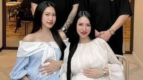 Doãn Hải My đọ bụng bầu với con gái Minh Nhựa, thần sắc thế nào?