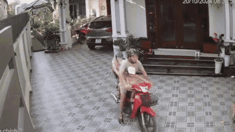 Gia đình 4 người dự định đi chơi, diễn biến tiếp theo khiến ai nấy cũng hết hồn