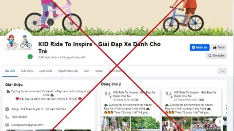 Bộ Giáo dục và Đào tạo cảnh báo việc giả mạo tổ chức giải đua xe đạp cho học sinh