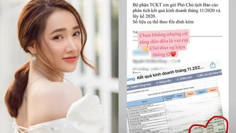 Nhã Phương là Phó chủ tịch của công ty, doanh thu gần 1,5 tỷ đồng/tháng?