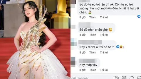 'Tình tin đồn' 18 tuổi của chồng cũ Lệ Quyên bị chê diêm dúa nửa mùa khi hoá nữ thần