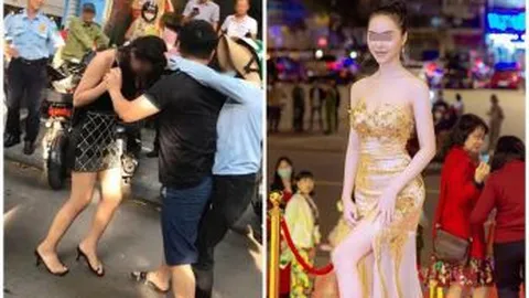 Cô gái 'tiểu tam' vụ đánh ghen phố Lý Nam Đế bị nghi phẫu thuật thẩm mỹ để 'tấn công' showbiz