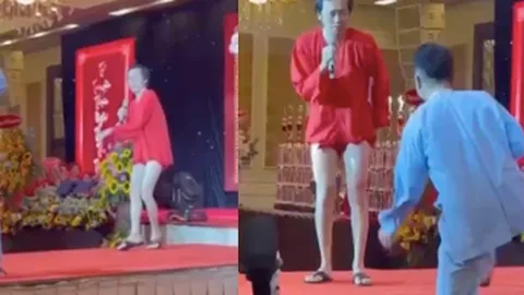 Hoài Linh để lộ đôi chân nuột nà, nhiều chị em ao ước xuýt xoa