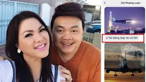 Vợ nghệ sĩ Chí Tài khiến nhiều người rơi nước mắt với dòng tin nhắn: 'Anh Tài đang bay về với bé heo'