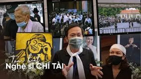 Những khoảnh khắc khiến người dân không kìm được nước mắt trong tang lễ nghệ sĩ Chí Tài