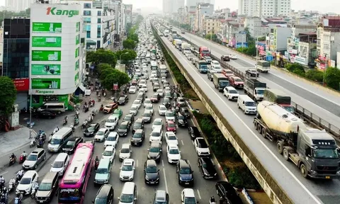 Hà Nội dự kiến hạn chế một số loại phương tiện lưu thông vào Vành đai 3 trên cao