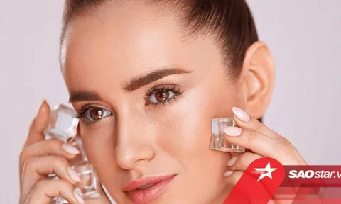 Làm đẹp mùa giãn cách: Chăm sóc da bằng nước đá ngay tại nhà