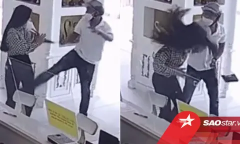 Clip: Ra tay đánh phụ nữ tại thẩm mỹ viện, hành động của người đàn ông gây tranh cãi dữ dội