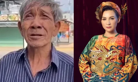 Bật khóc nghe câu chuyện của ông lão hát rong từng được cố ca sĩ Phi Nhung giúp đỡ 3 năm trước