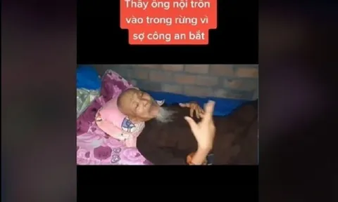 Lộ clip ông Lê Tùng Vân khóc mếu máo nói nhớ một cô gái, trốn lên rừng vì sợ bị bắt, thực hư ra sao?