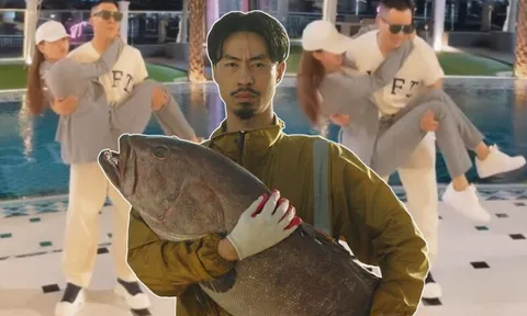 Vũ Khắc Tiệp và Ngọc Trinh 'hóa vợ chồng' bắt trend hit của Đen Vâu, suýt dính phải 'sự cố'