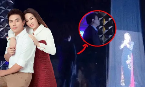 Clip: Mạnh Quỳnh 'thẫn thờ' nhìn hình ảnh Phi Nhung được tái hiện trên sân khấu đầy cảm xúc