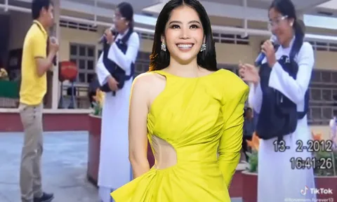 Clip: Nam Em hát văn nghệ thời đi học 10 năm trước: Giọng hát lẫn phong cách khiến fan 'cười bò'