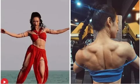 'Người đẹp đô con' Angela Phương Trinh múa bụng, spotlight dồn vào 6 múi rắn đanh và cặp đùi lực lưỡng