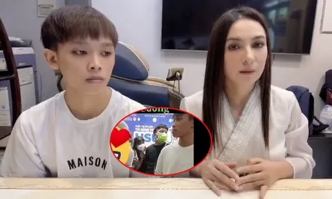 Hồ Văn Cường quay mặt đi khi fan nhắc tới mẹ nuôi Phi Nhung, netizen 'ném đá' dữ dội