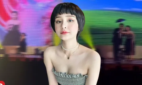 Gần 3 tháng sau ồn ào cặp đại gia, Hiền Hồ bất ngờ đi hát trở lại, còn đánh golf trên sân khấu?